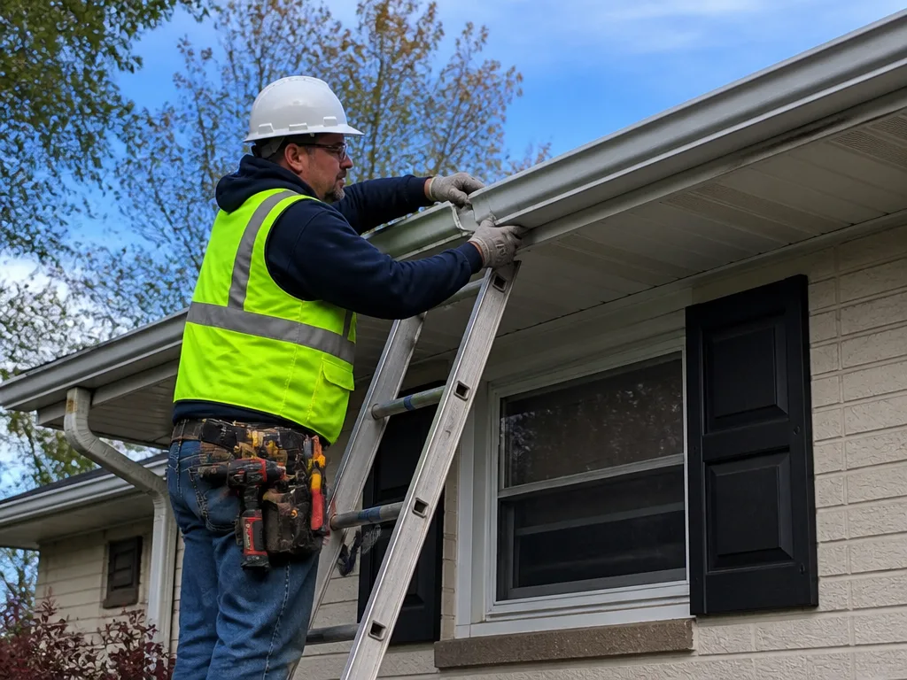 Aluminum Gutter Installation