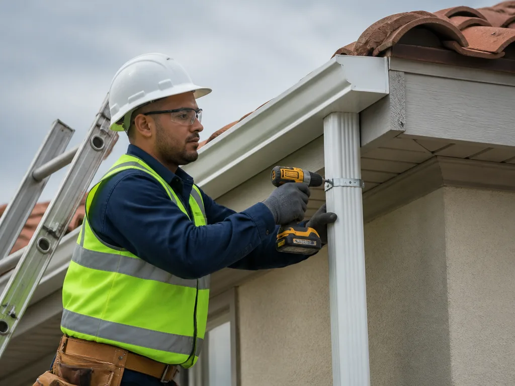 Downspout Installation