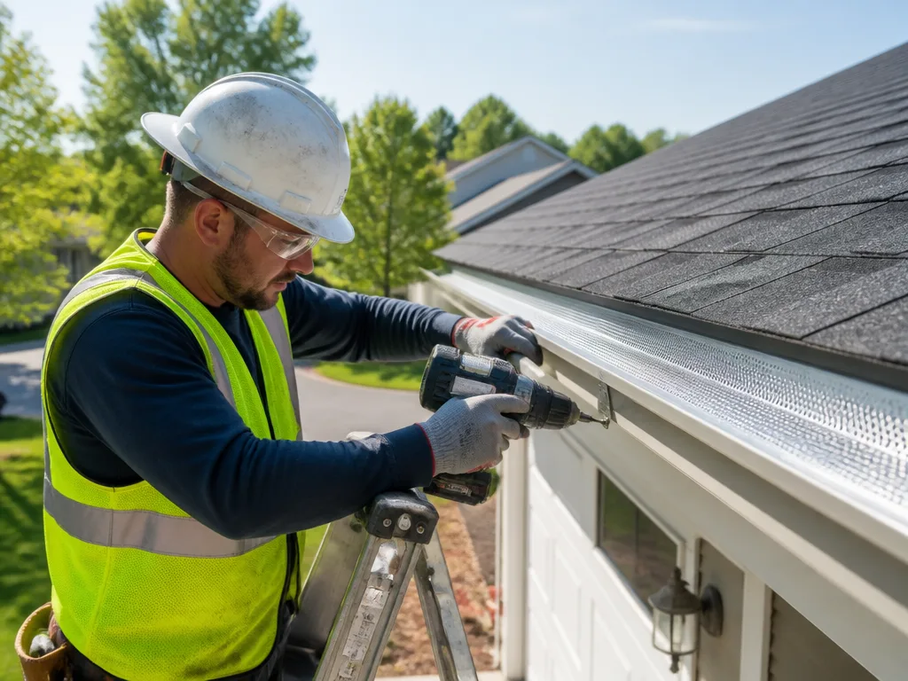 Gutter Guard Installation